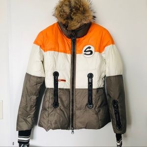 Sportalm ski snowboard down puffer jacket S